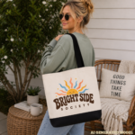 Bright Side Society tote bag