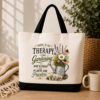 Gardening Therapy Canvas Tote Bag