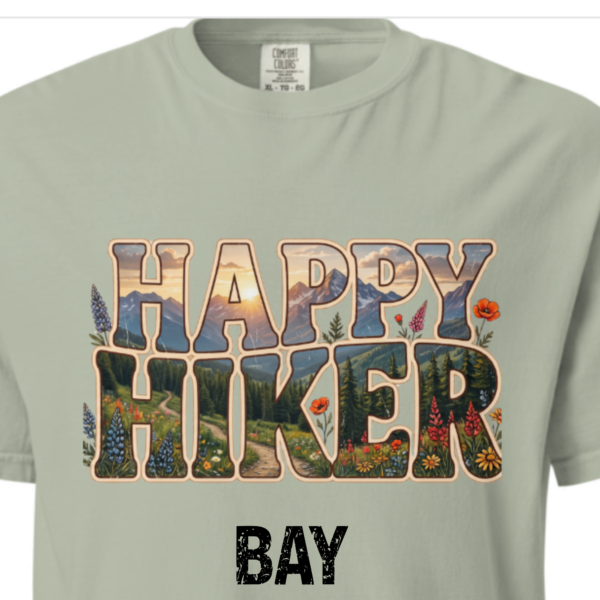 Happy Hiker-bay Happy Hiker T-Shirt