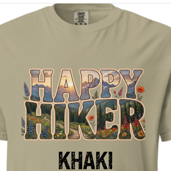 Happy Hiker-khaki Happy Hiker T-Shirt
