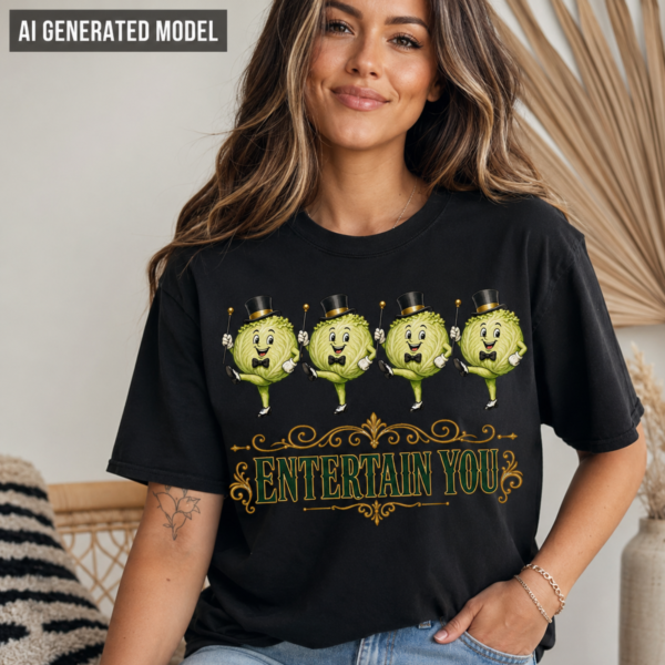 Lettuce Entertain you Mock Lettuce Entertain You T-Shirt