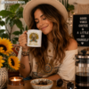 Peace Love & Light 15 oz Coffee Mug