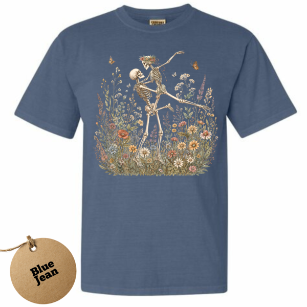 Skeleton Lovers Wildflower T-Shirt