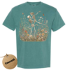 Skeleton Lovers Wildflower T-Shirt