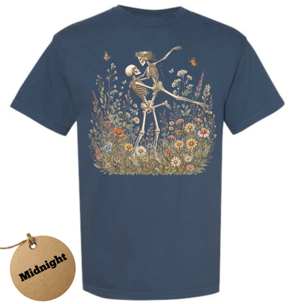 Skeleton Lovers Wildflower T-Shirt