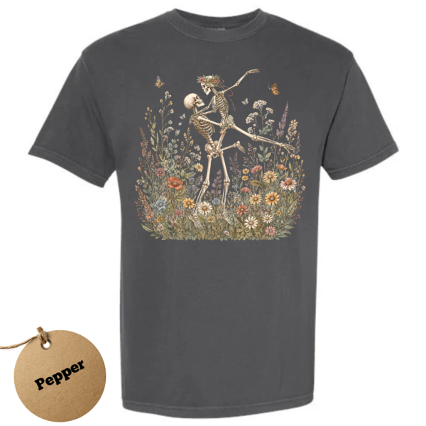 Skeleton Lovers Wildflower T-Shirt
