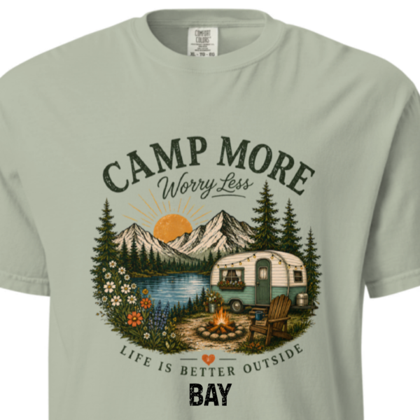 Camp More Worry Less Shirt