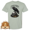 Gothic Shirt – I Collect Grudges Like Shiny Things Crow Skull Tee