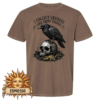 Gothic Shirt – I Collect Grudges Like Shiny Things Crow Skull Tee