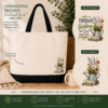 Gardening Therapy Canvas Tote Bag