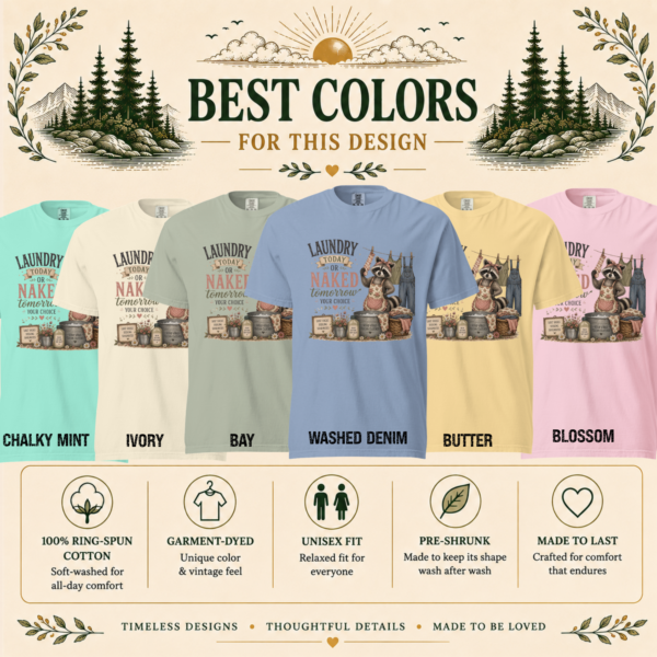 laundry today best colors Laundry Today or Naked Tomorrow Shirt