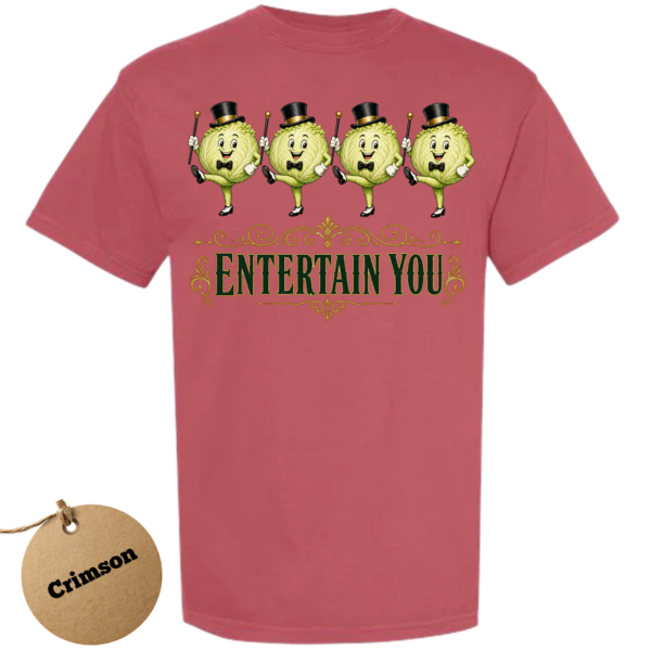 lettuce entertain you.-crimson Lettuce Entertain You T-Shirt