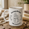 Love Warms the Heart Coffee Lover Mug | 15 oz Ceramic Mug