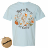 rest in pieces - chambray Rest in Pieces Halloween Shirt