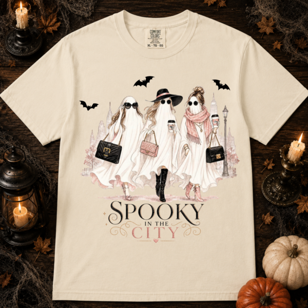 Spooky in the City Halloween T-Shirt