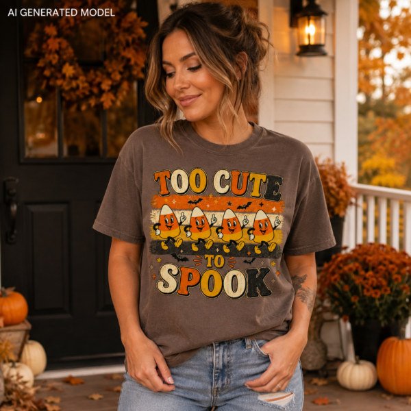 Too Cute to Spook Halloween Shirt